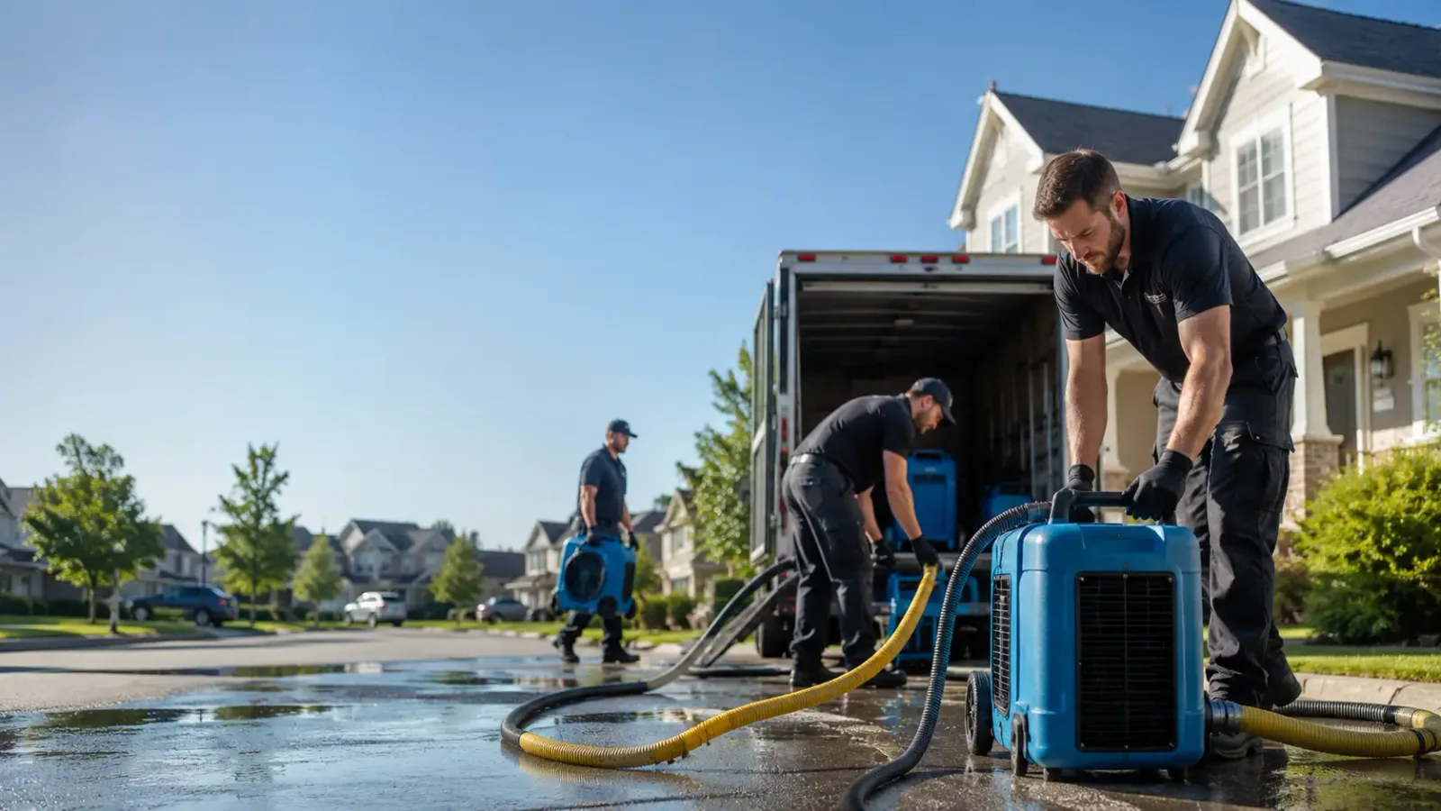 Water Damage Mitigation in New Bloomington, OH